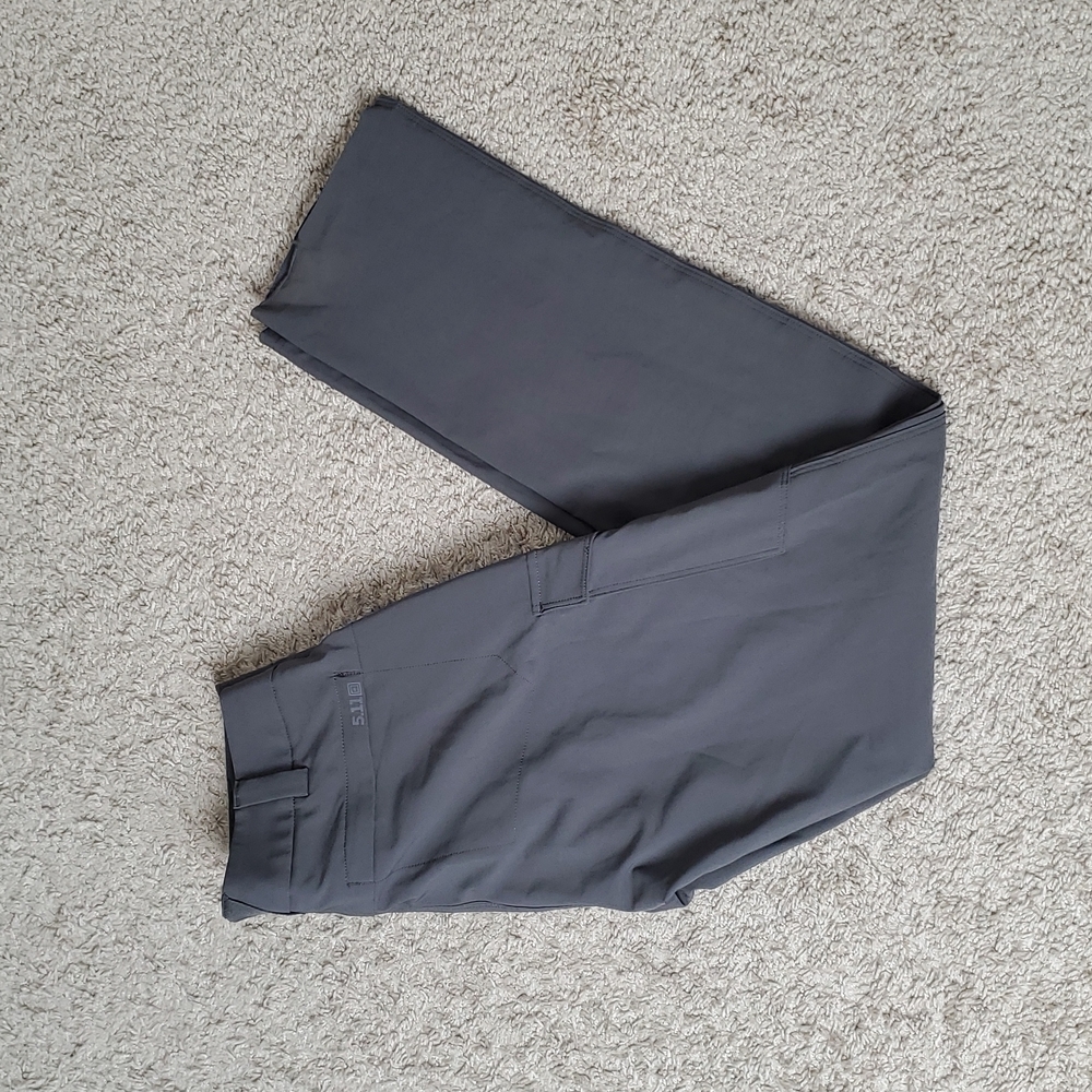 5.11 tactical Women pants hiking stretch lightweight hiking 6 pocket sz 4 gray